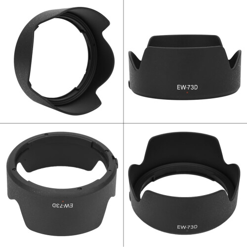 Σκίαστρο φακού για Canon EF-S18-135mm f/3.5-5.6is USM, Πλαστική ασπίδα φακού υψηλής ποιότητας 2