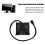 Πρόσοψη USB3.0HUB, Διπλή θύρα πρόσοψης, κόμβος γρήγορης φόρτισης υψηλής ταχύτητας με 7