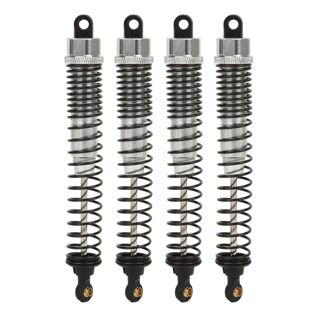 Universal Rc Shock Absorber 1/10 Scale, Telescopic Design For Maximum Travel Enhances Suspension Flexibility, Adjustable Tension And Smooth Damping 9358999872704