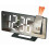 (black with white letters) LED Digital Projection Alarm Clock Temperature Date Snooze Ceiling Projector 1