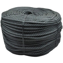Dark Green Nylon Plastic Braided Rope M4x20m for Clothesline, Truck Bundling, Camping, and Outdoor Use