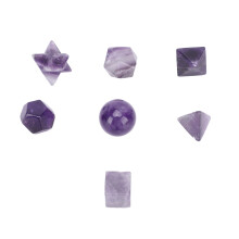 Kristallschutz, Amethyst-Merkaba, Heilige Meditation, Feng-Shui-Werkzeug, Heilige Geometrie, Energieheilung, Spirituelle Therapie, Hellseherische