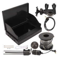 Fish Finder Camera Portable Underwater Fishing Camera 4.3 Inch IPS Screen Wide Angle Night Vision With Rechargeable Battery Easy To Fix On Rod High
