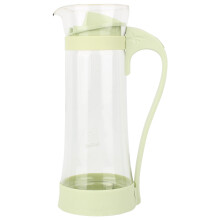 Vandkande med låg, termokande, opbevaring af friske drikkevarer, varmebestandigt glas, opvaskemaskinesikker, ergonomisk håndtag, koldt og varmt,