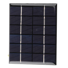 Diy Battery Power Single Crystal Silicon Solar Panel Module, Excellent Weak Light Effect Anti-Wind And Snow Solar Charger, Ideal For Science Project