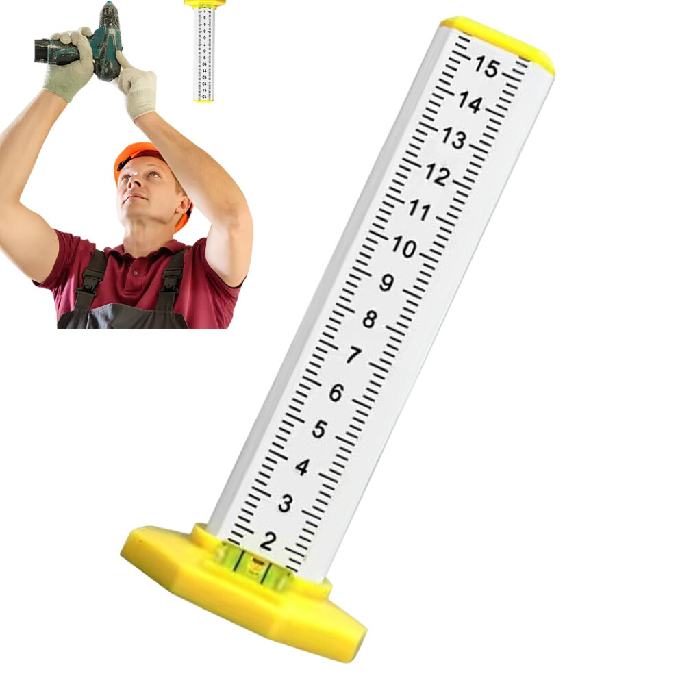 Leveler Tool Ceiling Tile Leveler Height Marking Ruler Magnetic Base Double Use Precision For Wall Cabinetry Plumbing 9199774162555