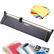 Heavy Duty Rotary Paper Cutter with Metal Base for A2A5 Precision Photo and Card Trimming