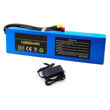 10S3P 36V 15Ah Lithium Ion Battery Pack BuiltIn BMS With Charger For 100W500W Electric Scooters EBikes (T)