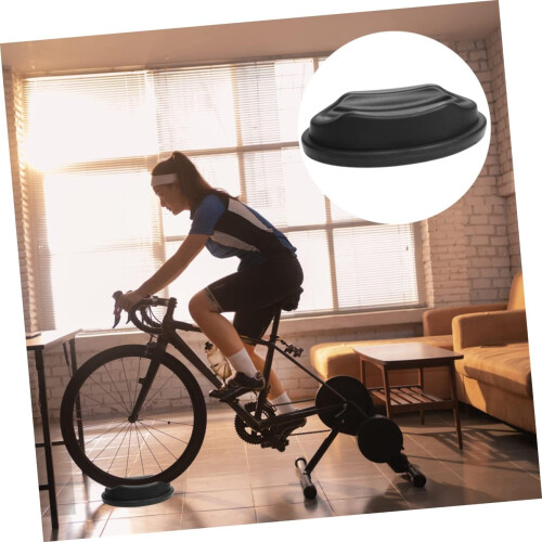 2pcs Bike Front Wheel Riser Block Stabilizing Stand Non-Base Design for Enhanced Stability and Vibration Reduction 1