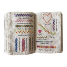 Creative Sewing Book and Embroidery Guide for Beginners, Loose-Leaf Format, Enhance Stitching Skills at Home