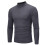(XXL,Dark Grey)sweater  Gothic Men Turtelneck Sweater 1