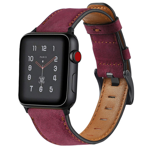 Κλασικά δερμάτινα λουράκια συμβατά με το Apple Watch, διαχρονικός σχεδιασμός που