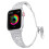 Συμβατό με λουράκια Apple Watch, μπρασελέ από ανοξείδωτο ατσάλι με στρας, κομψό και 1
