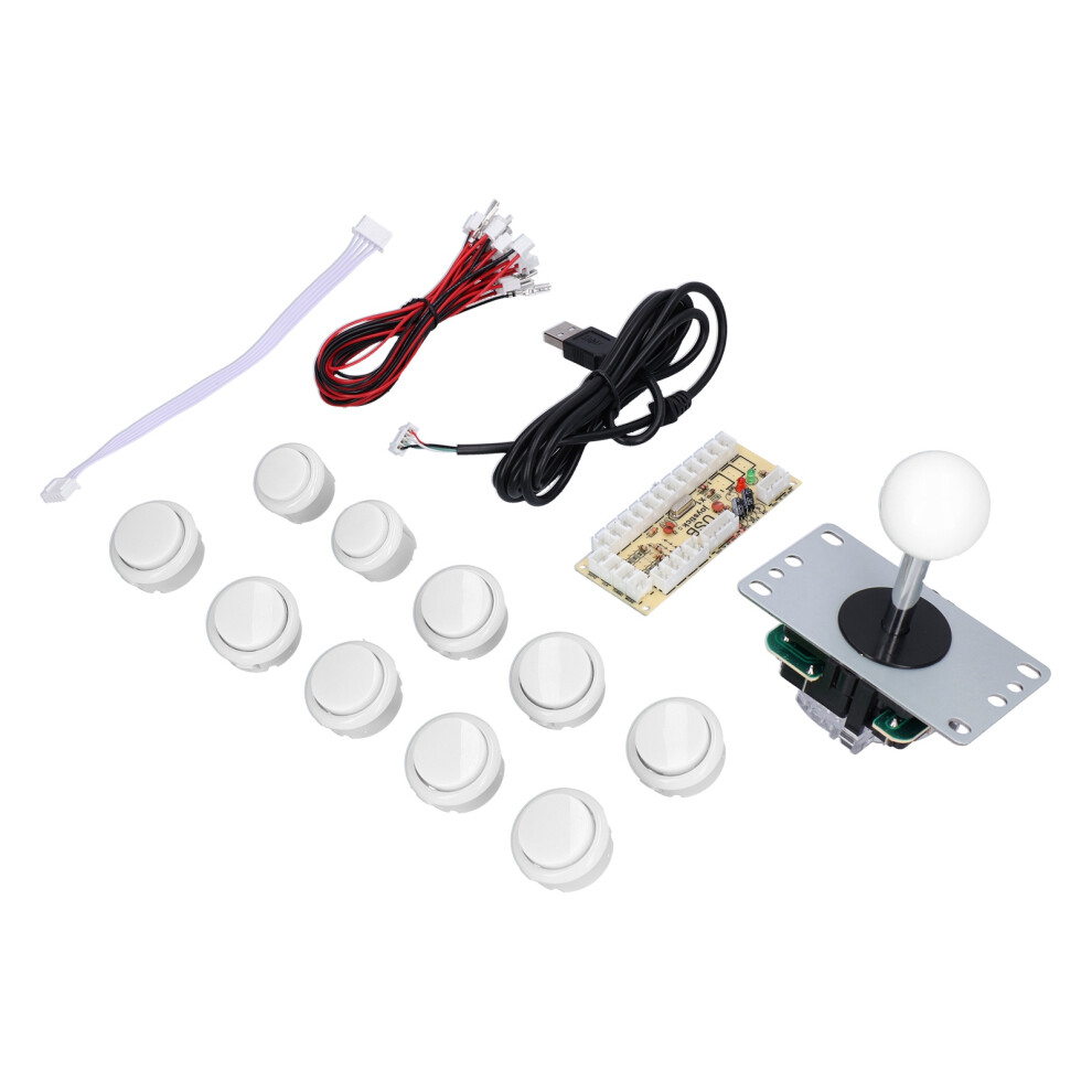 Zero Delay Arcade Joystick Kit With 10 Buttons For Mame & Windows 5041377173404