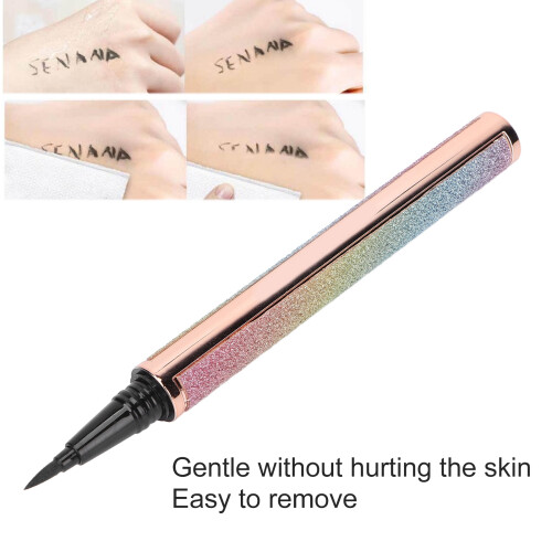 Eyeliner liquide noir 1ml, résistant à l'eau, séchage rapide 2