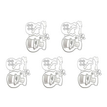 5Pcs Christmas Theme Cutting Dies for Card Making-JH041117