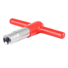 Drum Key T-Shape Tuning Wrench with Non-Slip Silicone Grip for Guitar, Drum, and Other Musical Instruments