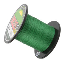 Durable 500m Green PE Fishing Line 2.0: Tough Braided for Salt & Freshwater
