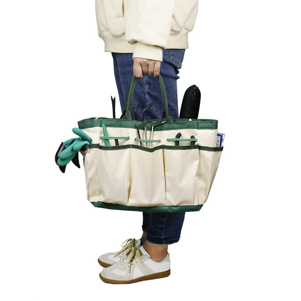 Singlelayer Garden Tote Bag Oxford Cloth 47X26cm For Gardening Tools 8751377174567