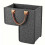 Stair basket organizer – Lshaped storage with handle reduces clutter 1