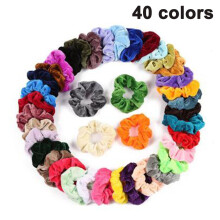 Encantadores elásticos de cabelo de veludo, lembrancinhas de festa para mulheres e meninas, com boa elasticidade, adequados para diversos penteados