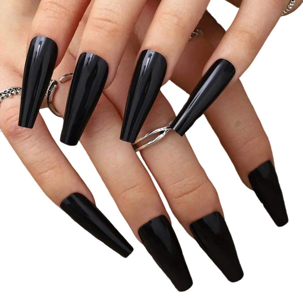 Reusable Elegant Purple Press on Nails, Solid Color Artificial Nails with Matte Finish, Easy Application for Salon-Quality Manicures, Long Lasting an
