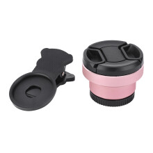 Smartphone Camera Lens Kit, 2 in 1 HD Macro + Wide Angle Lens with Durable Optical Glass for Universal Phone Compatibility