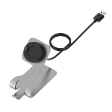 Supporto di ricarica ambidestro per orologi Garmin in lega di alluminio con sgancio rapido, compatibile con tutti i modelli Fenix, Venu, Vivoactive e