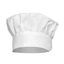 Cappello da chef in materiale traspirante con elastico regolabile, lavabile in lavatrice, cappello da cucina per adulti e bambini, adatto per cucine