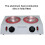 Electric Chocolate Melting Pot with Adjustable Temperature Control and NonStick Pan for Even Heating 3