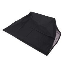 Waterproof Canvas Dust Cover for 61-Key Electronic Piano Keyboard Black