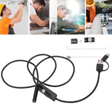 AN100‑8 8mm Waterproof 3-in-1 Endoscope with 6 LED, 1280x720 for Industry