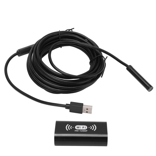 Ενδοσκόπιο με κάμερα HD Snake, IP67 Επιθεώρηση Borescope WiFi Wire Άκαμπτο Αδιάβροχο Απεικόνιση 1