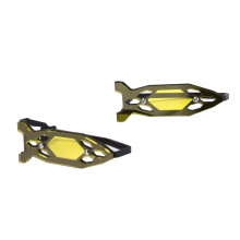 2 Stück Gelbe Blinker-Schutzabdeckungen für Motorrad für R1200GS R1250GS 2007-2020