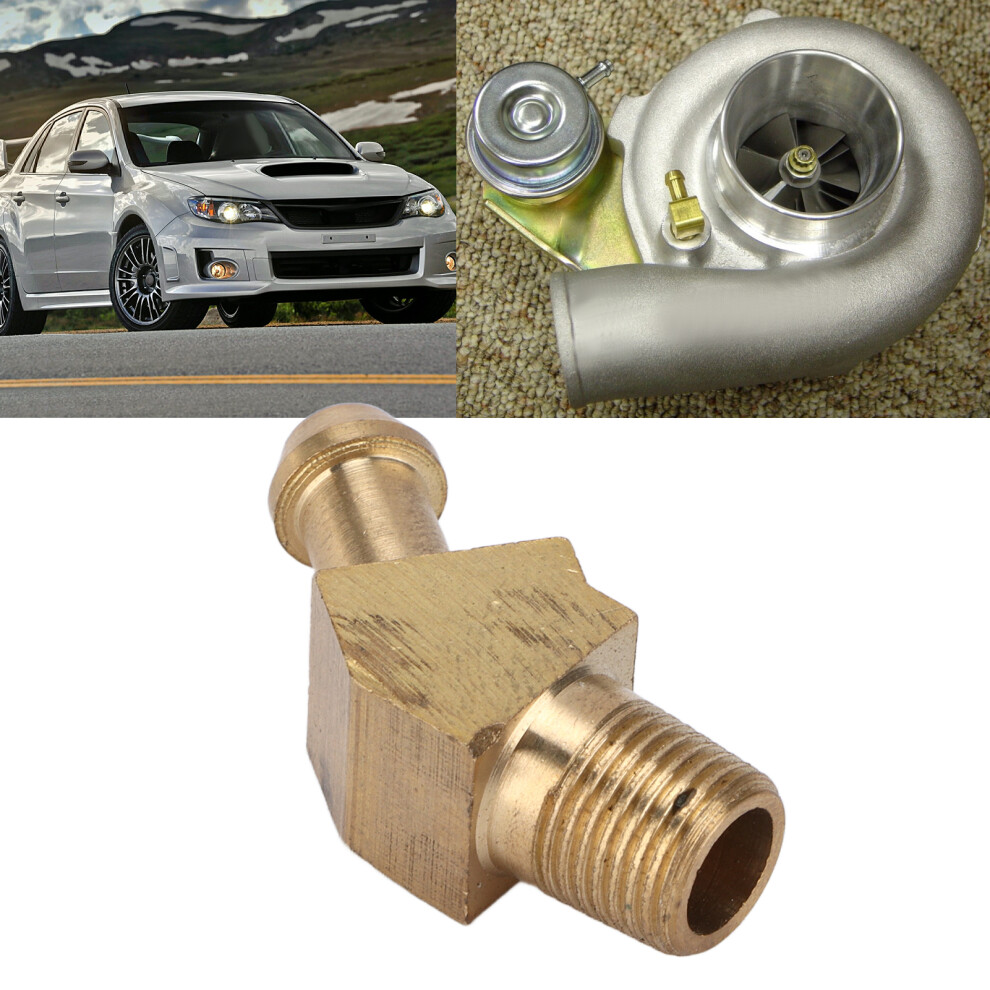 Turbocharger Brass Fitting 45 Elbow 1/8In 27 Npt For T Series 8201377177865
