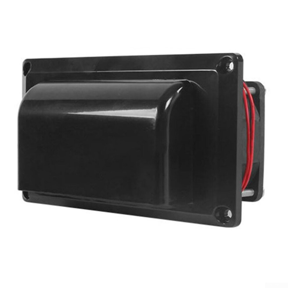 12V Rv Exhaust Fan For Trailer And Caravan, Energy Saving Side Roof Vent With Enhanced Airflow, Black 9382693498946