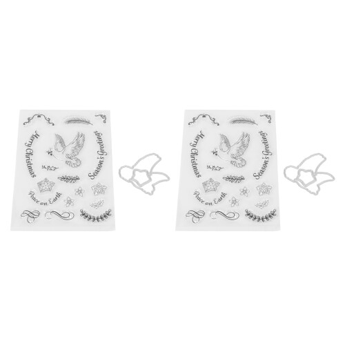 Scrapbooking Clear Last Stamp Διαφανές Εργαλείο Σιλικόνης Δημιουργία Καρτών Διακόσμηση