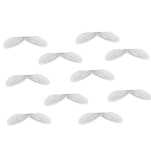 Creatief en creatief ontwerp, oorbellenhangers van chiffon, feeënvleugels van hars voor het maken van sieraden, realistische lijnen die de