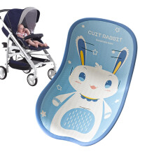 Stroller Cooling Mat For Baby Car Seat Cooling Liner, Blue, Double Hook Fixation, Pram And Push Chair Accessory