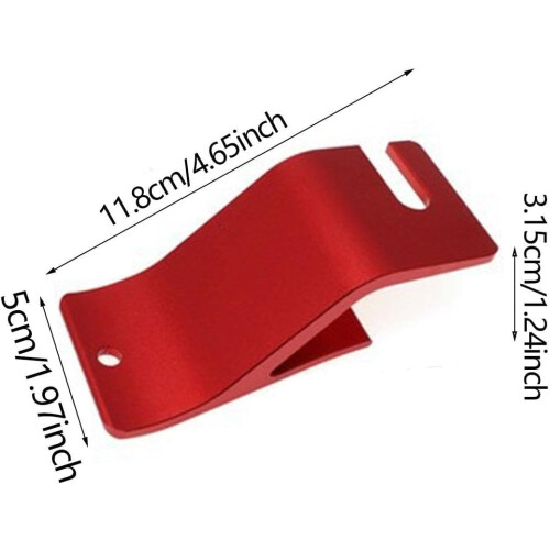 Motorcycle Tire Bead Holder Changing Tool, Durable Alloy Hook for Easy Installation, Red 2