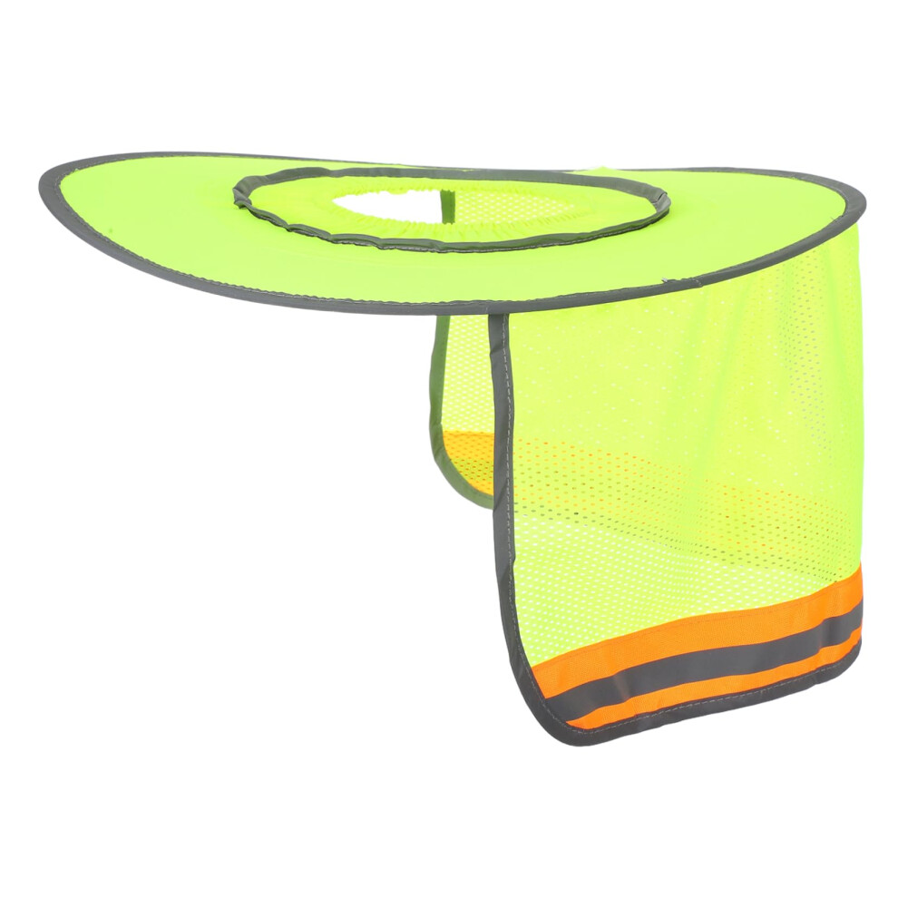 Hard Hat Sunshade Breathable Mesh Visor Uv Protection Full Brim, Cooling Neck Shield For Summer Outdoor Work 9187378541418