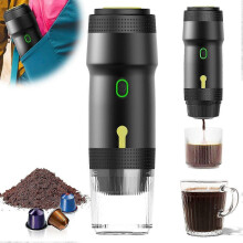 Portable Espresso Machine for Ground Coffee - Compact and Convenient Coffee Maker