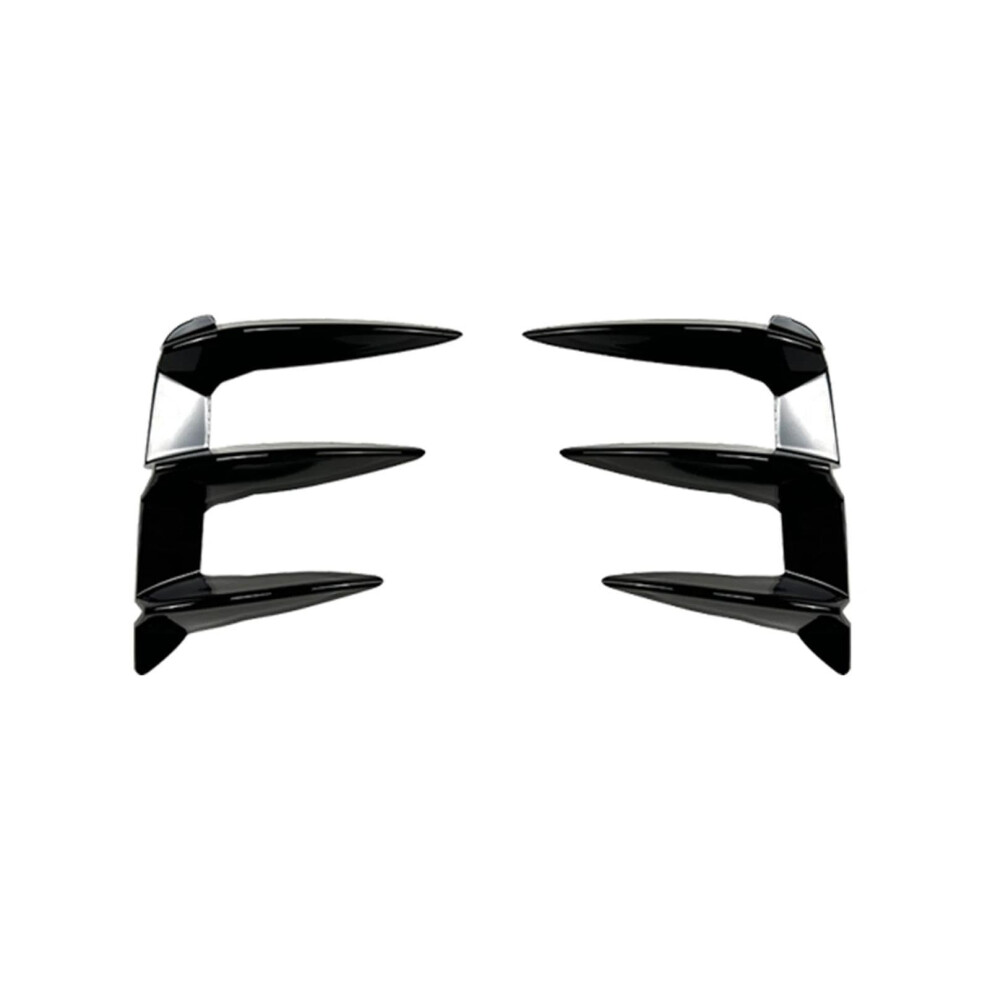 Gloss Rear Spoiler Splitter With Bumper Side Trim Canards For Bmw X3 G01 Lci 20222024 Black 9347817762853