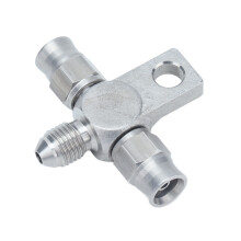 Automotive AN3 Brake Hose Fittings Stainless Steel AN3 to Line End Car Parts