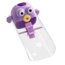 Faucet Extender For Kids Cartoon Character Sink Handle SplashReducing Design For Bathroom And Kitchen Sink Purple