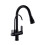PullDown Kitchen Faucet 360 Degree Rotation Water Filter Easy Installation Flexible Sprayer Nero Black Modern Design 1