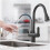 PullDown Kitchen Faucet 360 Degree Rotation Water Filter Easy Installation Flexible Sprayer Nero Black Modern Design 3