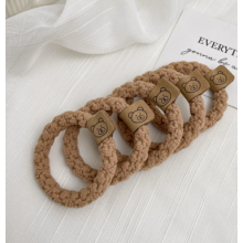 Teddybär-Haarbänder für Damen, rutschfeste Haarbänder mit langlebigen Zöpfen, weiche Haaraccessoires für den Alltag und verschiedene Anlässe.