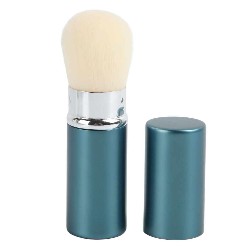 Retractable Airbrush Kabuki Brush For Face Makeup Flawless High Coverage Look Quick Connector Apply Seamlessly Travel Friendly Perfect For Powder And