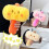(Hammer,Colors shipped randomly)Creative hammer plush toy, wedding prank prop, fun gift 1
